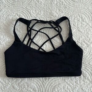 Lululemon Free to Be Bra A/B size 4 (runs small) in Black